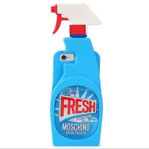 Authentic MOSCHINO Fresh Silicone iPhone Case 📱